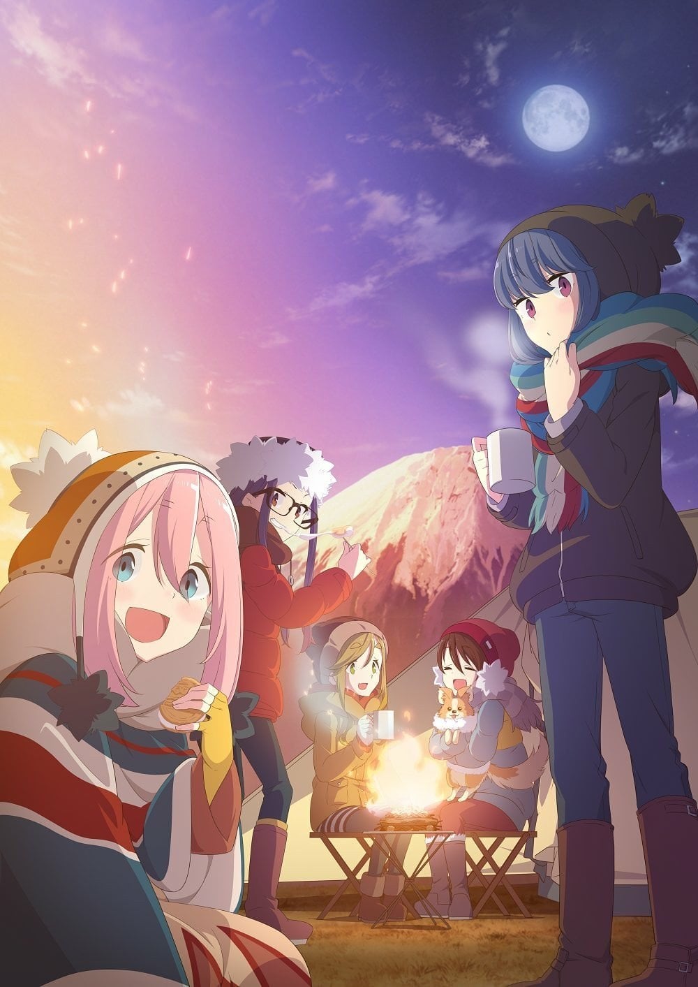 Yuru Camp△ Temporada 1 - Todos os Episódios